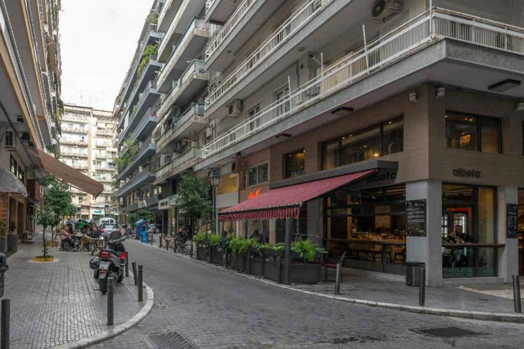 City Vibes Apartment Thessaloniki Buitenkant foto